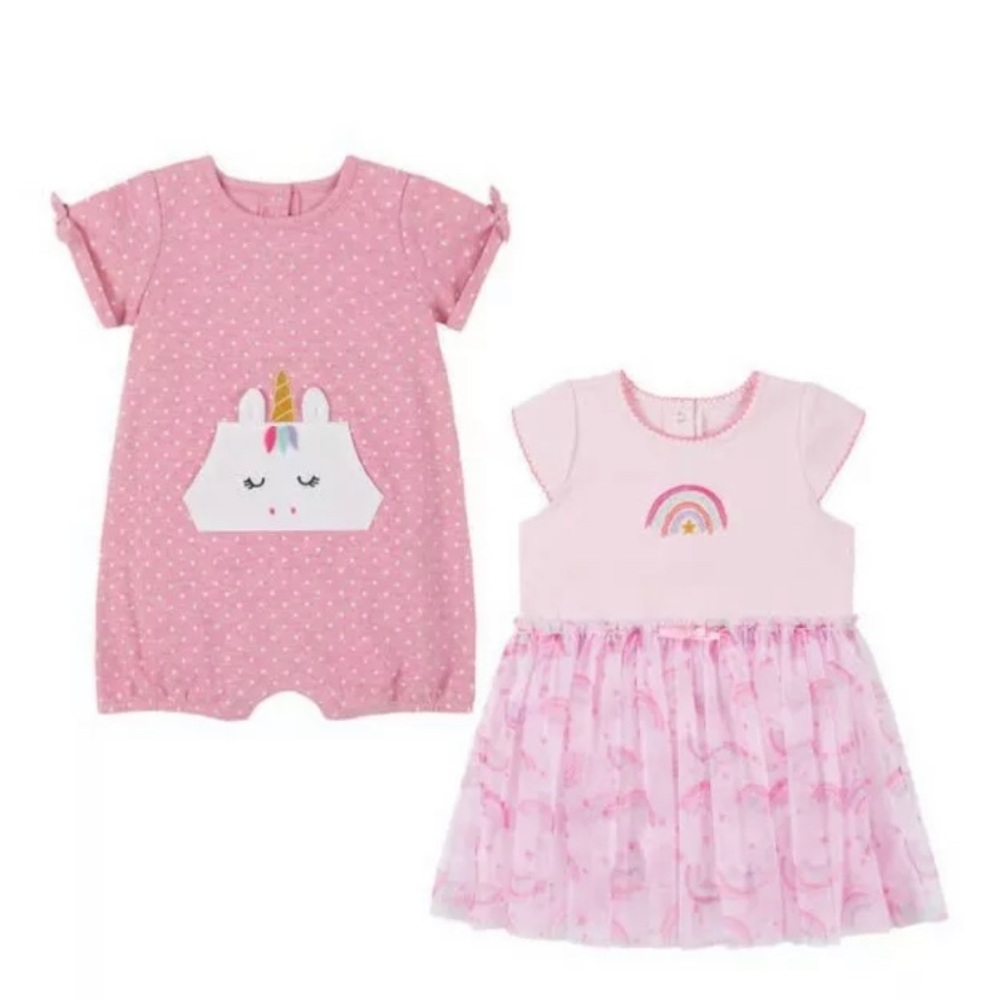 Kids' Headquarters 2-piece set for girls unicorn.